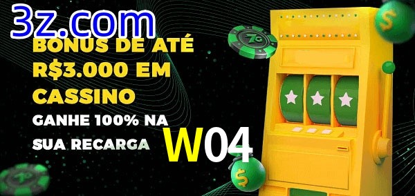 W04 melhor bônus de depósito